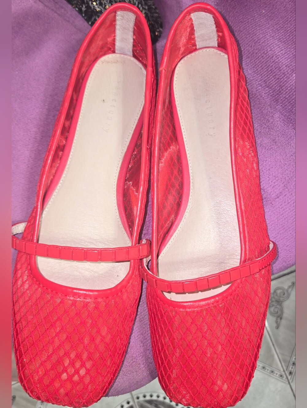 Sanctuary Cindy Mesh Flat 8.5